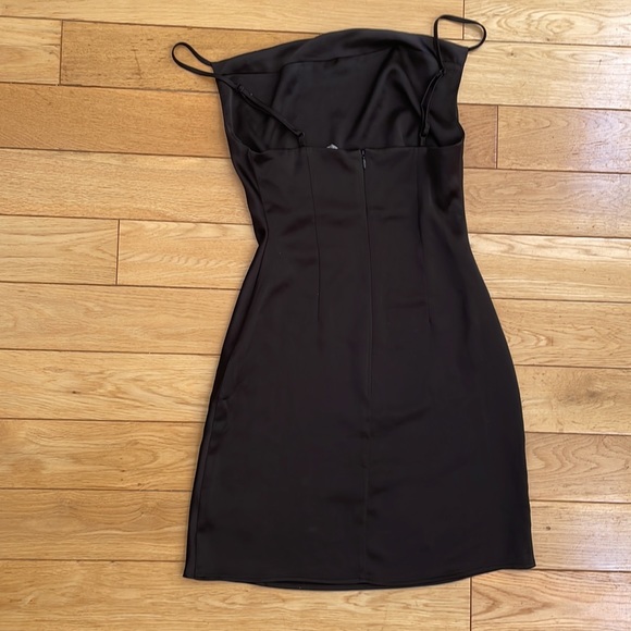 Urban Outfitters black satin dress XS - Picture 2 of 2